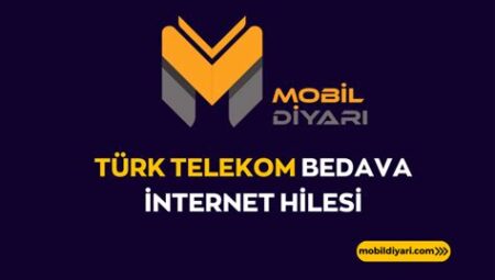 Türk Telekom Bedava İnternet Hilesi