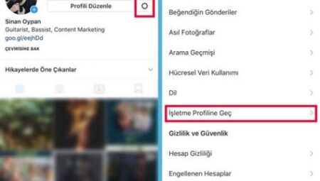 Instagram’da İşletme Profili Oluşturma